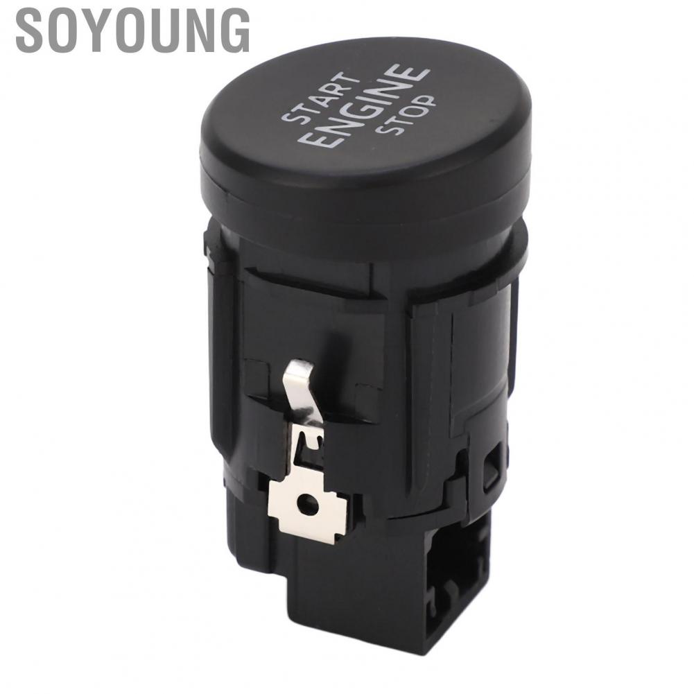 Soyoung 5ED905217  Engine Start Stop Ignition Switch Moisture Proof Durable Impact Resistant OEM Standard for Car
