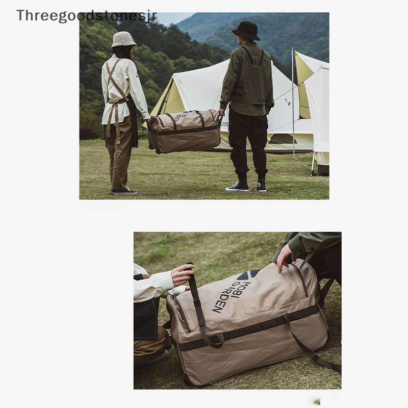 Túi Đựng Hành Lí Đi Cắm Trại / Leo Núi / Du Lịch Kích Thước Lớn Có Thể Gấp Gọn Tiện Dụng JR