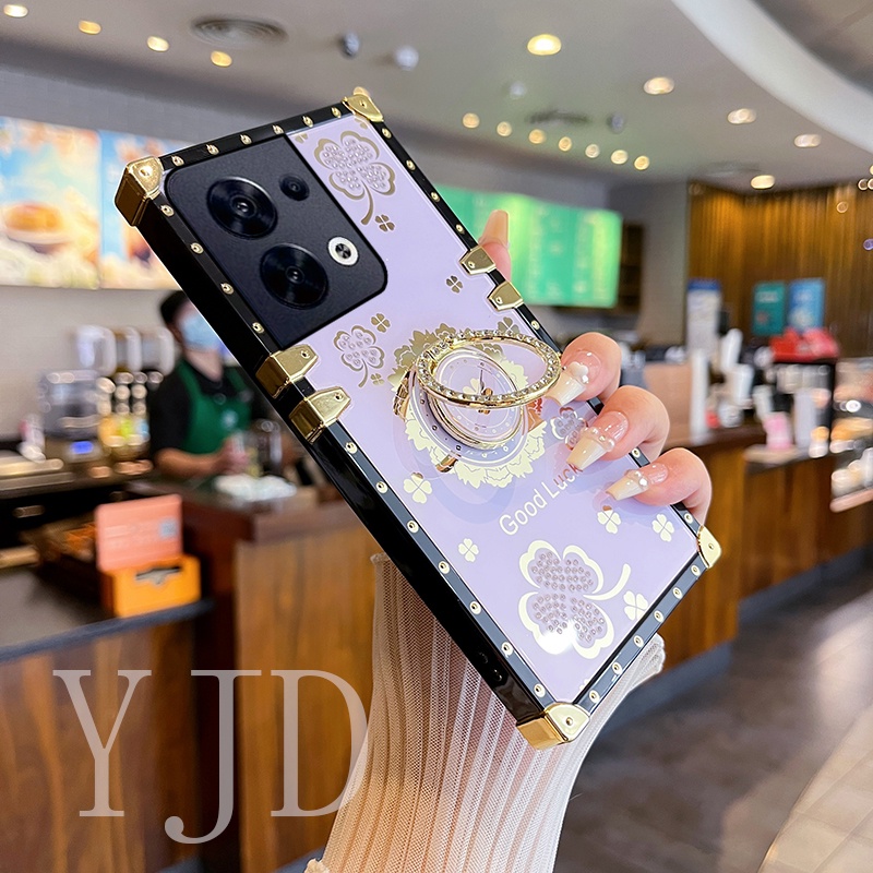 Ốp Điện Thoại Chống Sốc Hình Vuông Cho OPPO Reno8 Reno8 Z Reno8 T