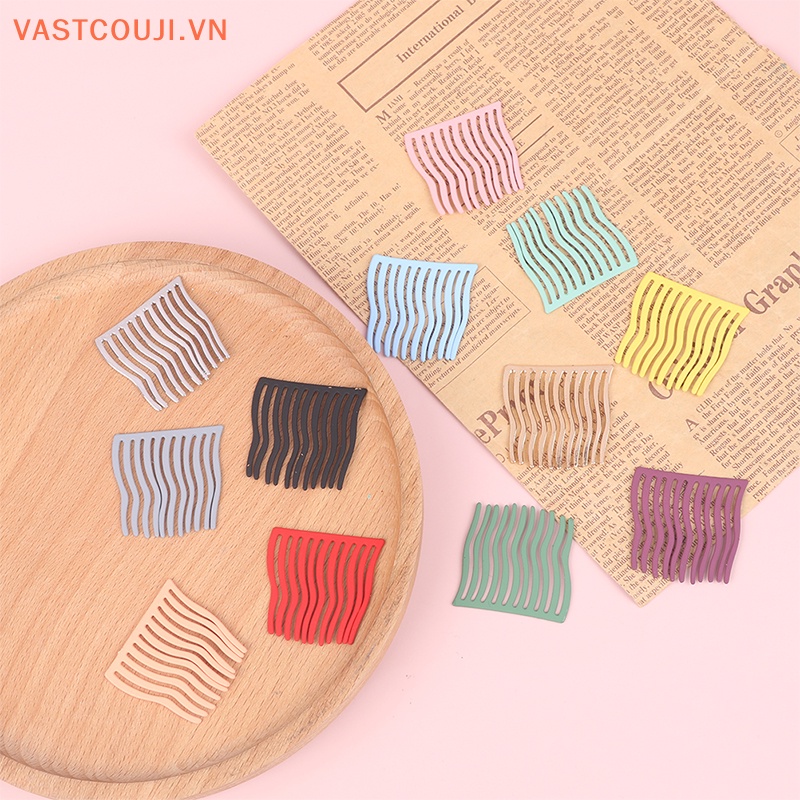 Kẹp Tóc Kim Loại Phong Cách Hàn Quốc Ngọt Ngào Cho Nữ