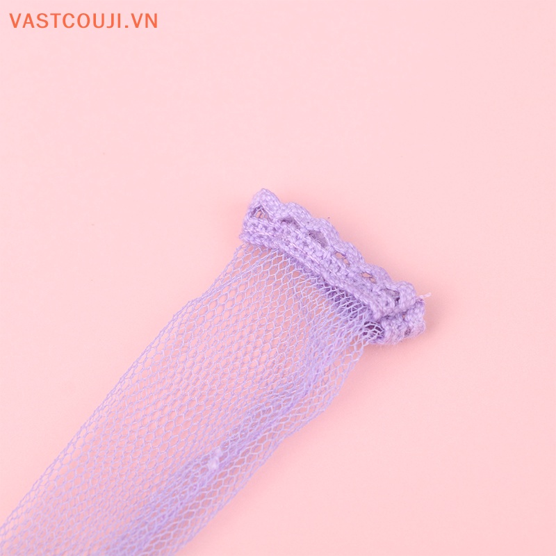 1 Bộ Đầm + Vòng Đeo Tay + Vớ / Băng Đô Nơ Hình Thỏ Dễ Thương Cho Búp Bê 11.8inch