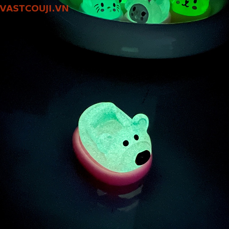 Kẹp Tóc Nhựa Hoạt Hình VASTJI Sanrios Pochacco Cinnamoroll Kuromi Phát Sáng Đáng Yêu Diy