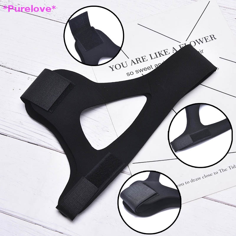 Đai Đeo Cằm Chống Ngáy Hình Tam Giác Tiện Dụng Khi Ngủ Mới