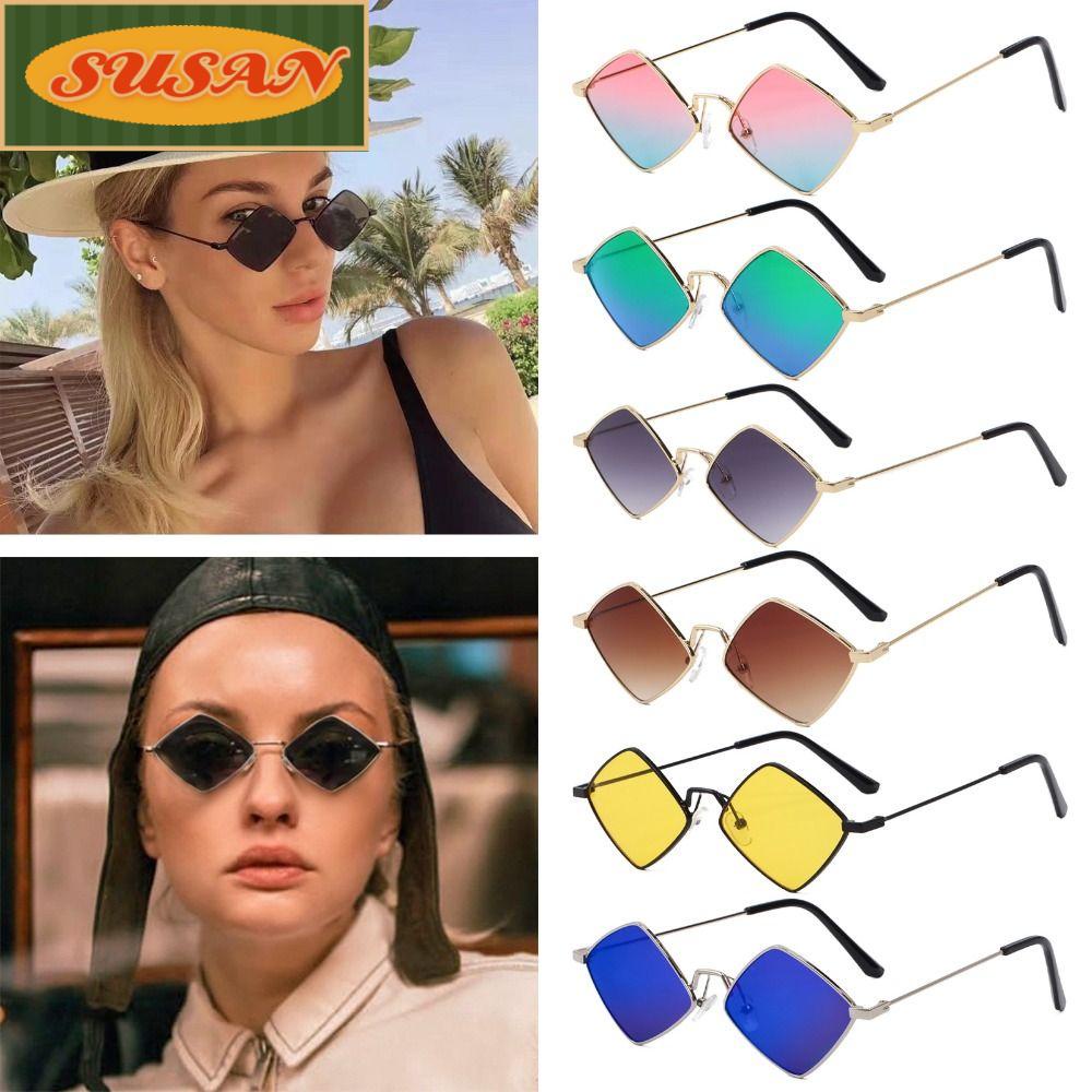 Kính Mát Chống Tia UV Gọng Nhỏ Thời Trang Cho Nam Và Nữ