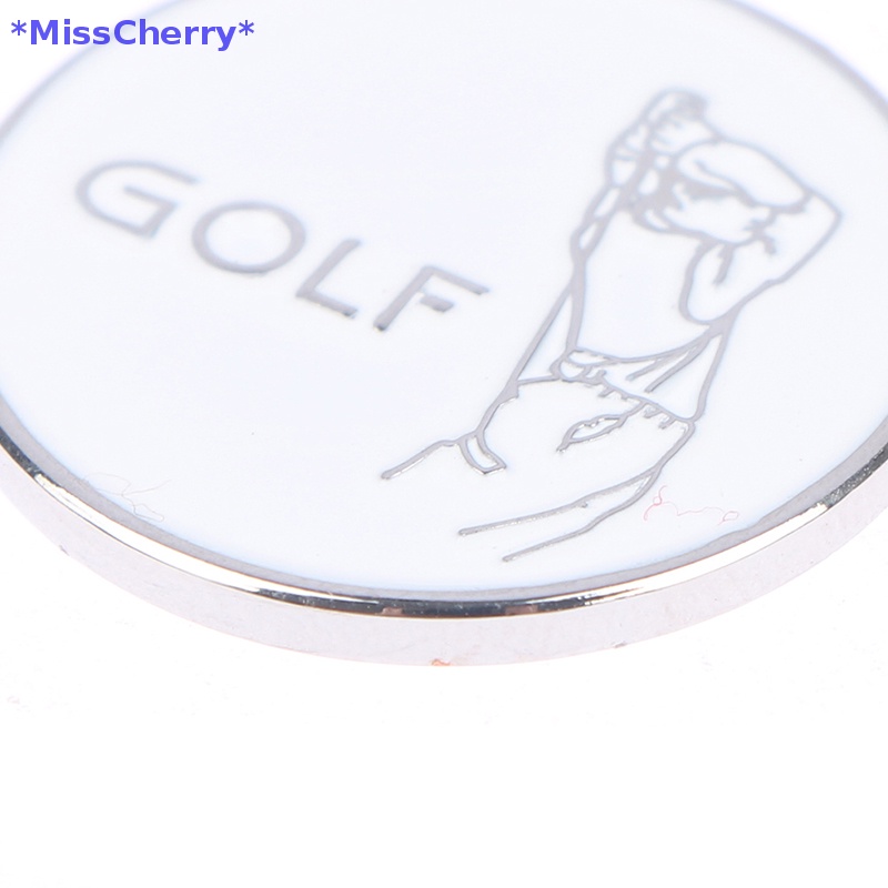 1 Kẹp Đánh Dấu Vị Trí Nón Chơi Golf Tiện Dụng Mới