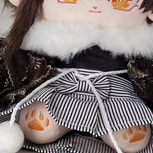 Búp Bê Nhồi Bông 20cm Hình Nhân Vật Anime Zhongli