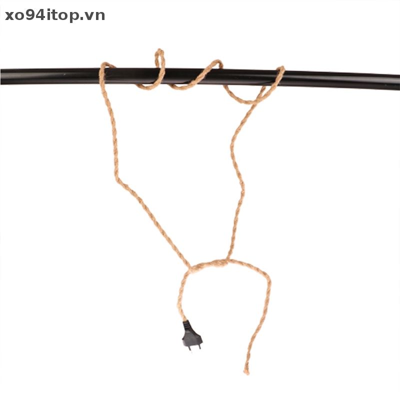 Xoitop Dây Cáp Xoắn Phích Cắm EU Hai Vòng Chuyên Dụng Cho Trang Trí Lighg