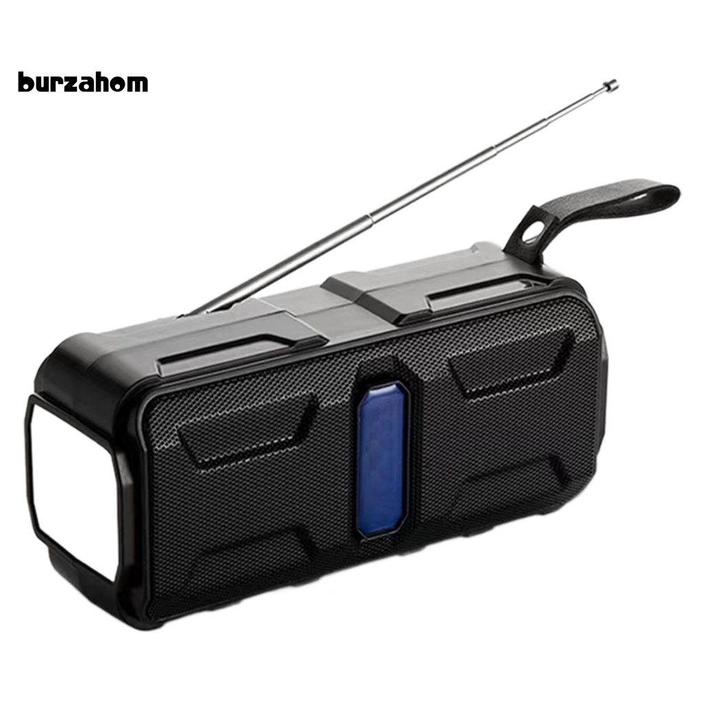 Loa Bluetooth 5.0 Kiêm Đài FM Hỗ Trợ Thẻ Nhớ TF Sử Dụng Năng Lượng Mặt Trời Đa Năng Cho Hoạt Động Ngoài Trời