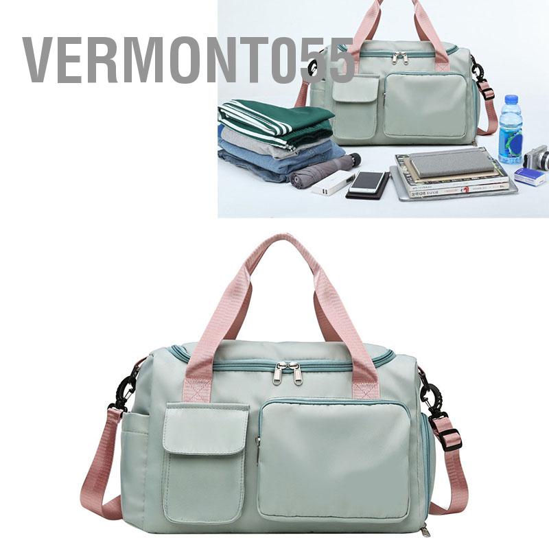 Vermont055 Túi du lịch Vải Oxford Chống mài mòn Công suất lớn thể thao chống nước nhiều túi
