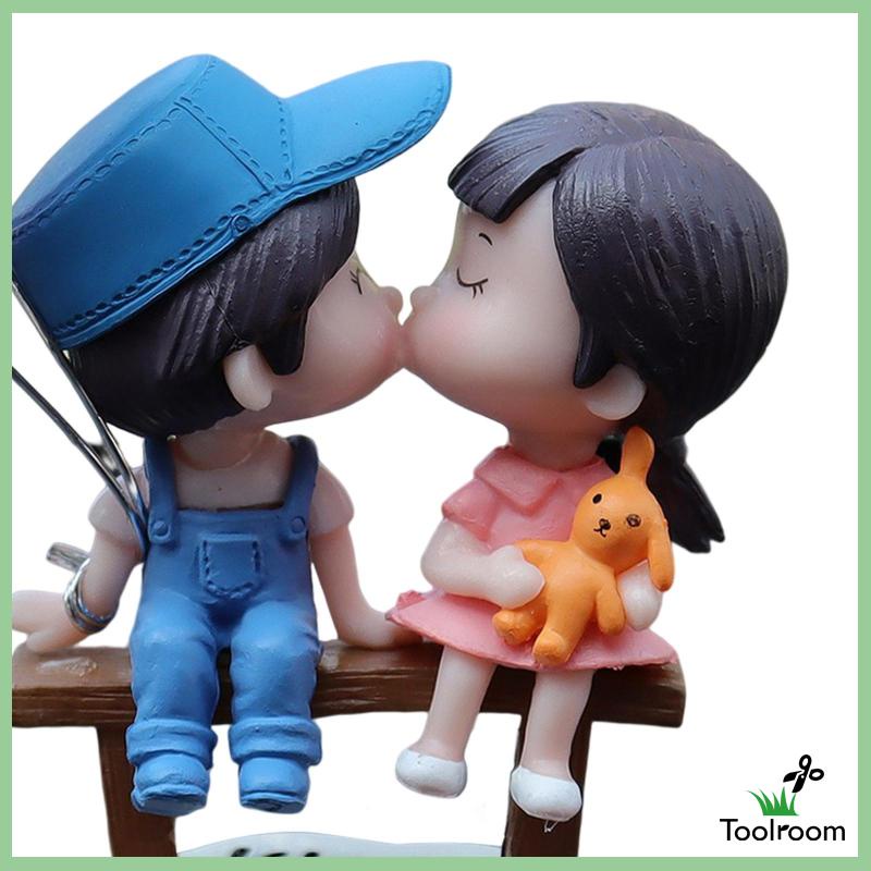 Mô Hình Tượng Nhỏ Trang Trí Bảng Điều Khiển Xe Hơi Cho Bé Gái