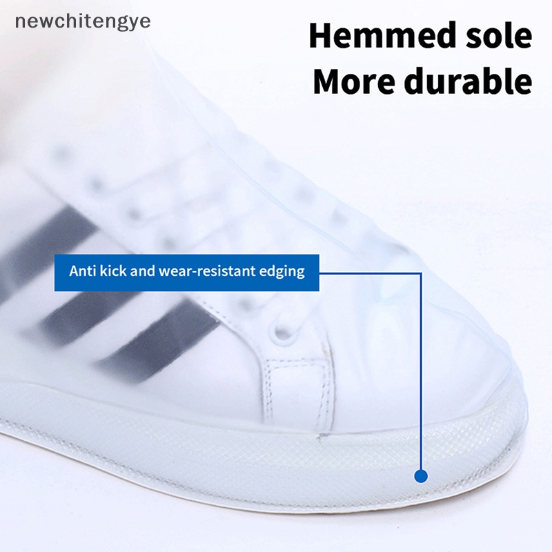 Nyc Vỏ Bọc Giày Đi Mưa Cổ Cao Viền Nhấn Dày Dặn Chống Mài Mòn Chất Lượng Cao Cho Nam Và Nữ YE