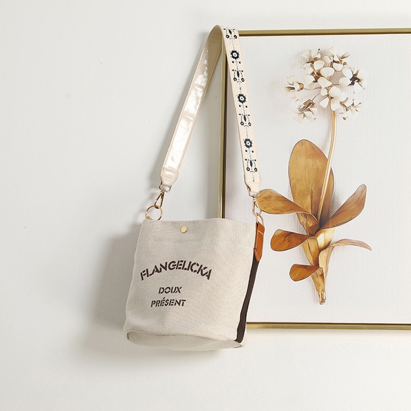 Túi Xách canvas Sức Chứa Lớn Thiết Kế Đơn Giản Dễ Phối Đồ Cho Nữ