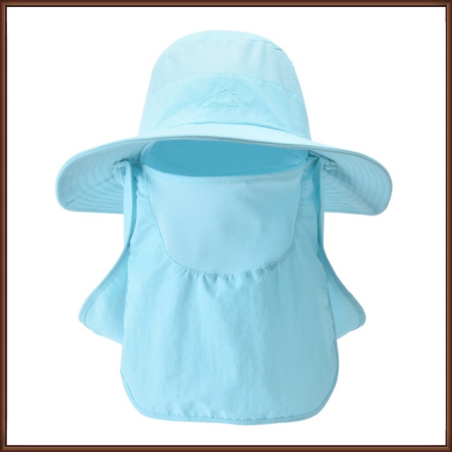 Mũ Rộng Vành Chống Nắng Thoáng Khí Khô Nhanh Thời Trang Mùa Hè Cho Nam Và Nữ