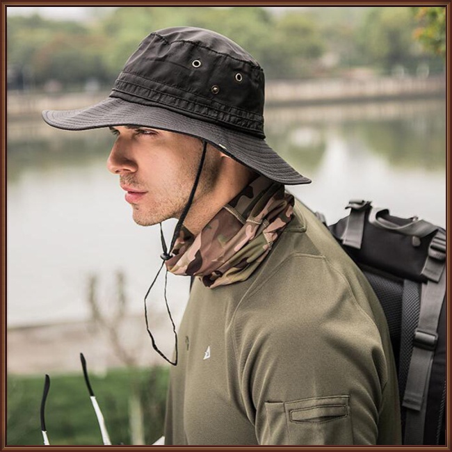 Mũ Xô Chống Nắng Nhanh Khô Có Thể Gấp Gọn Cho Nam