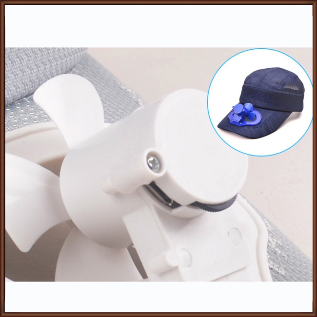 Quạt USB Có Thể Tháo Rời Kèm Mũ Chống Nắng Tiện Dụng