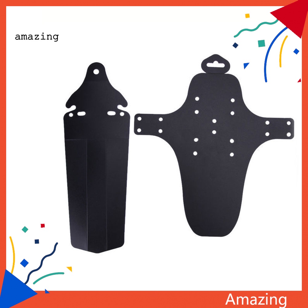 Set 2 Tấm Chắn Bùn Trước Sau Siêu Nhẹ Cho Xe Đạp MTB