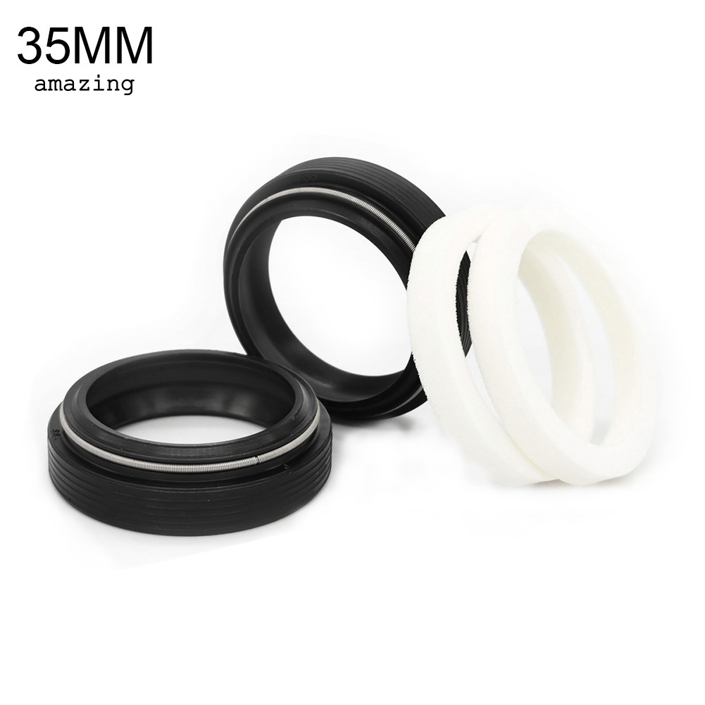 Bộ 2 Vòng Đệm Phuộc Trước Chống Bụi Cho Xe Đạp Fox Rockshox Xfusion