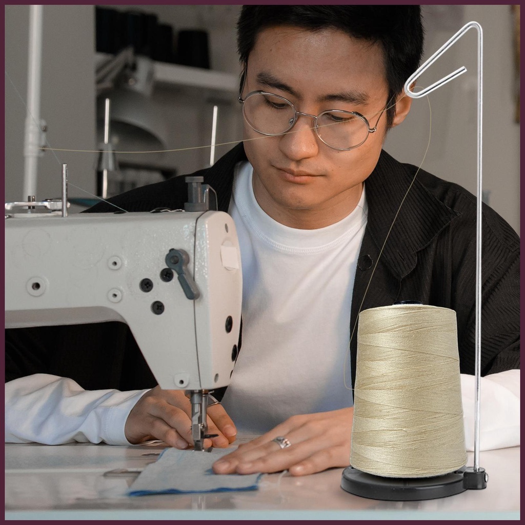 Giá Đỡ Cuộn Chỉ Thêu Đơn Kèm Đế Tháo Rời Được Dành Cho Máy May Serger Gemvn