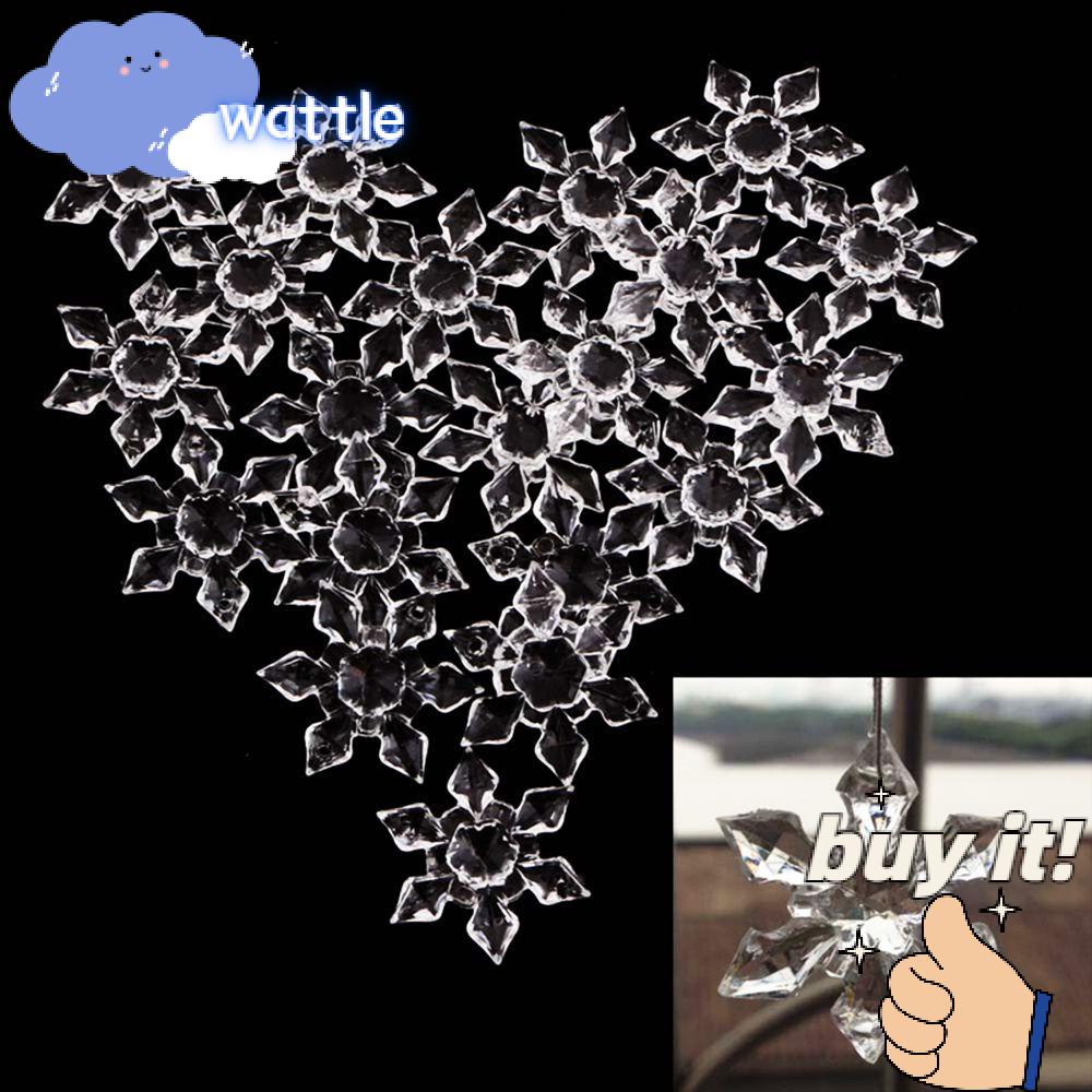 Bộ 20 Bông Tuyết Nhân Tạo Trang Trí Tiệc Chất Lượng Cao