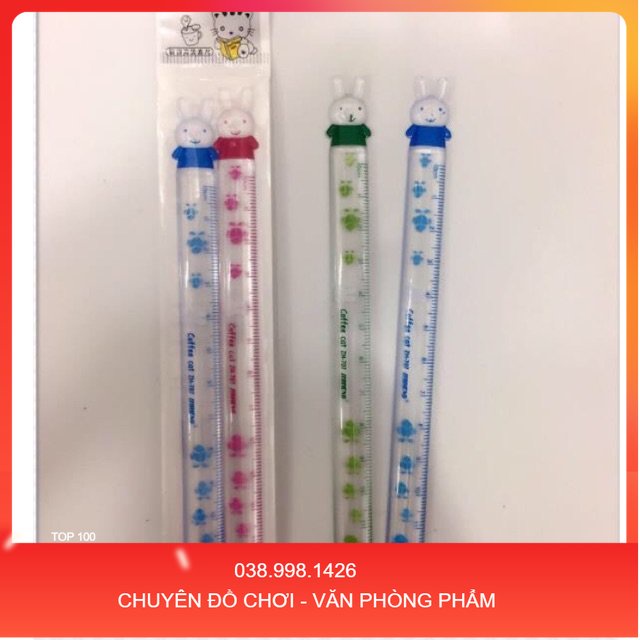 1 Cây Thước Kẻ Thỏ 12cm 707 _DCPT