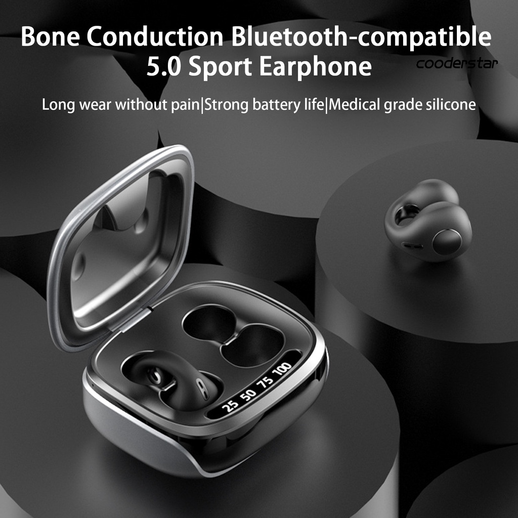 Tai Nghe Thể Thao Không Dây Bluetooth 5.0 Âm Thanh Siêu Trầm Có Thể Sạc Lại (Coood)