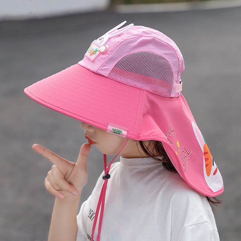 Mũ Vành Rộng Chống Nắng Thoáng Khí Thời Trang Mùa Hè Dành Cho Bé Trai Và Bé Gái