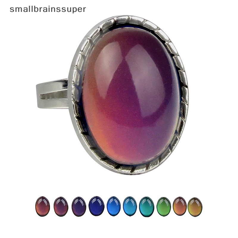 Nhẫn Nhỏ Thay Đổi Màu Sắc Theo Tâm Trạng Theo Dõi Tâm Trạng Cổ Điển SBS