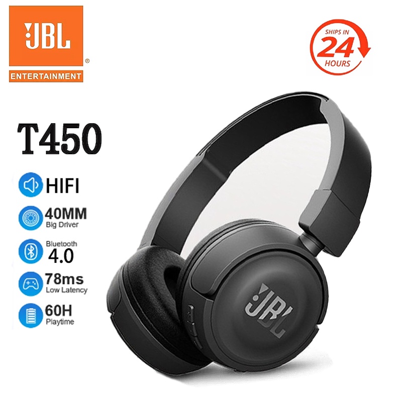 Tai Nghe Bluetooth JBL T450BT Kèm Mic Thoại