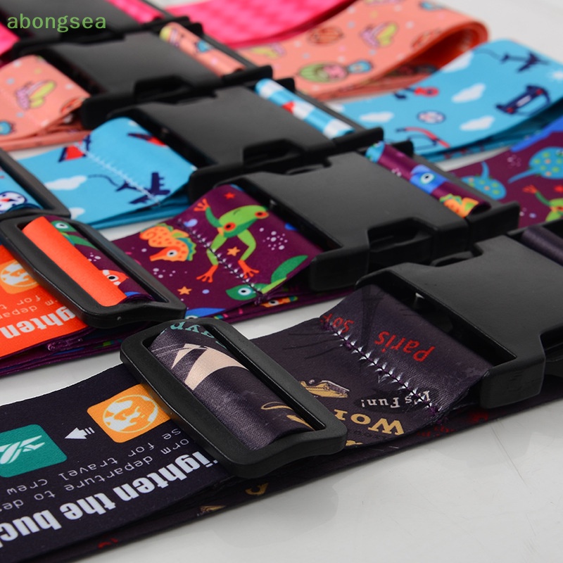 Dây Đai Buộc Hành Lý Du Lịch Bongsea Dày Không Phai Màu Có Thể Điều Chỉnh