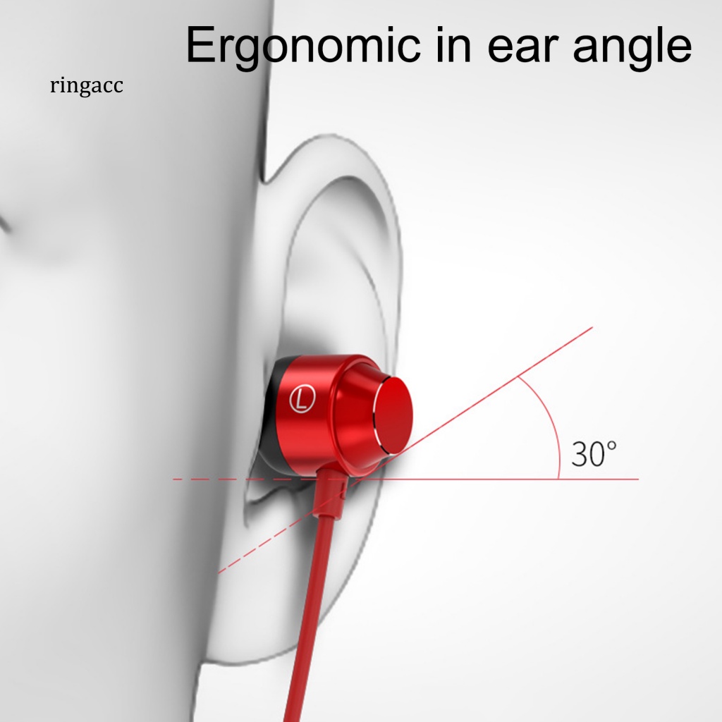 Tai Nghe Nhét Trong Có Dây Điều Khiển Và Mic Loại C Phong Cách Thể Thao Cho Điện Thoại Di Động