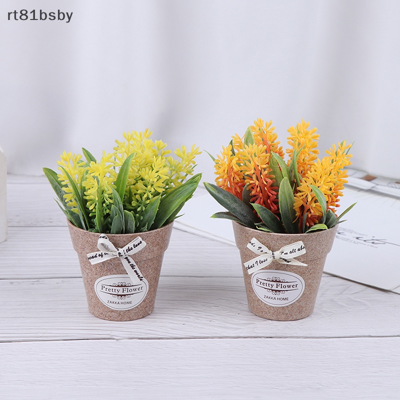 Chậu Cây Giả Mini Dùng Trang Trí