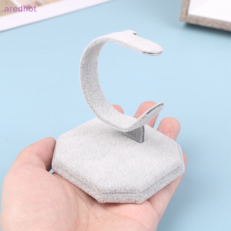 Aredhot Giá Đỡ Trưng Bày Đồng Hồ / Trang Sức Hình Chữ C Bằng Nhung Sáng Tạo Và Sáng Tạo Mẫu Mới