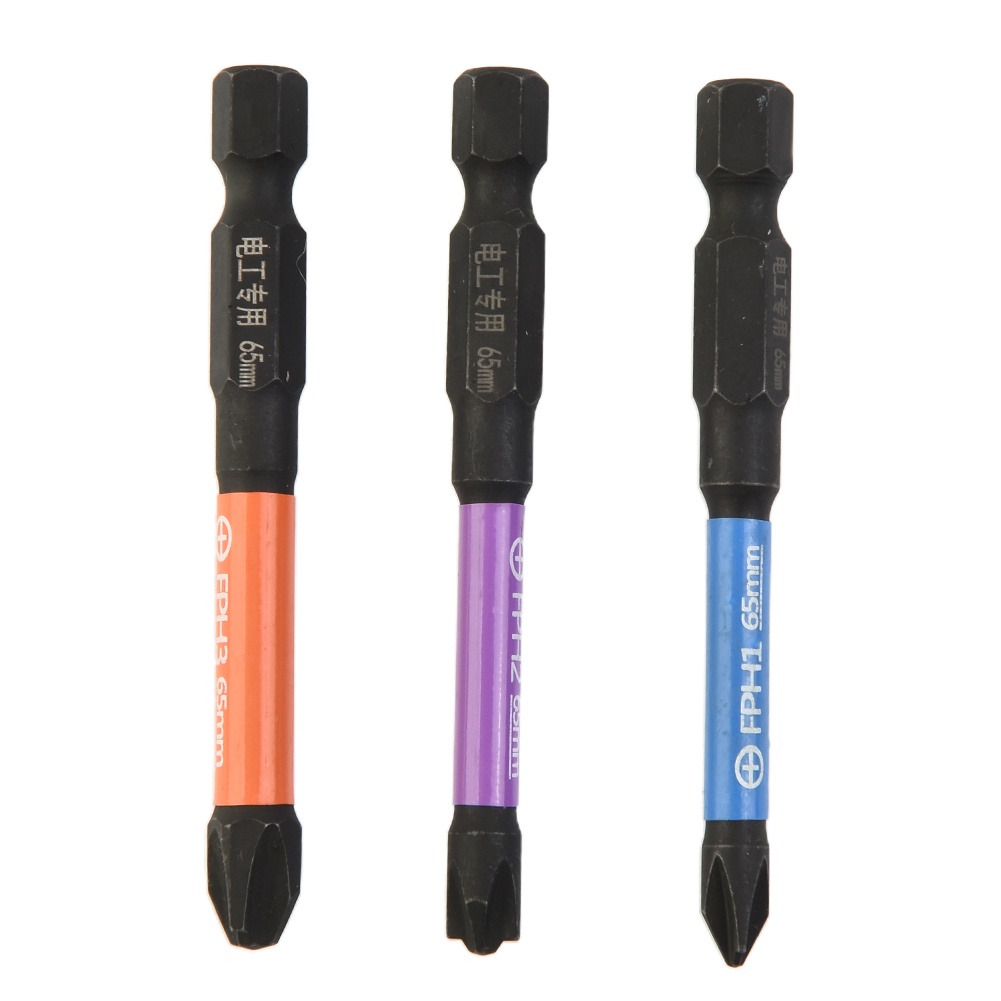 Bộ 6 Tua Vít Đầu Chéo 65mm Chuyên Dụng Cho Thợ Điện FPH FPZ