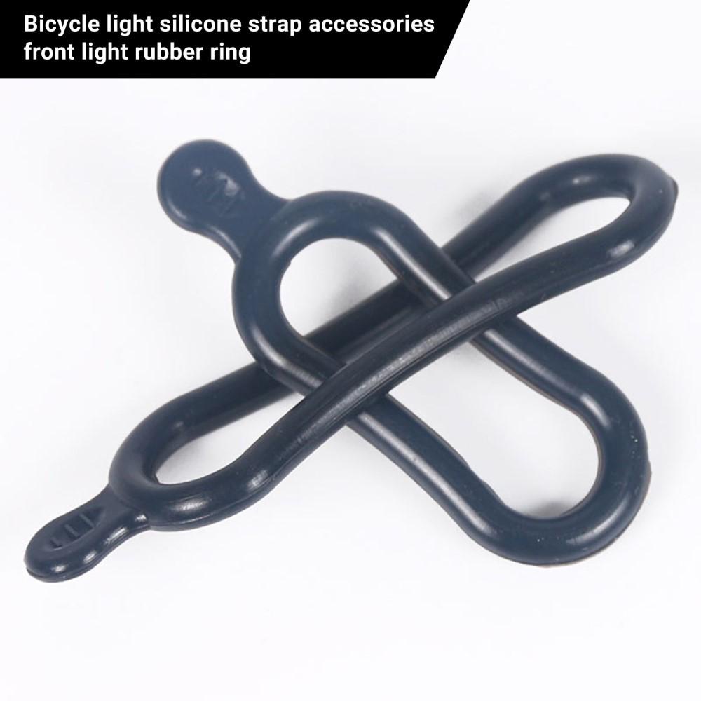 Bộ 10 Dây Cao Su Gắn Đèn Pha Xe Đạp Tùy Chỉnh Tiện Dụng