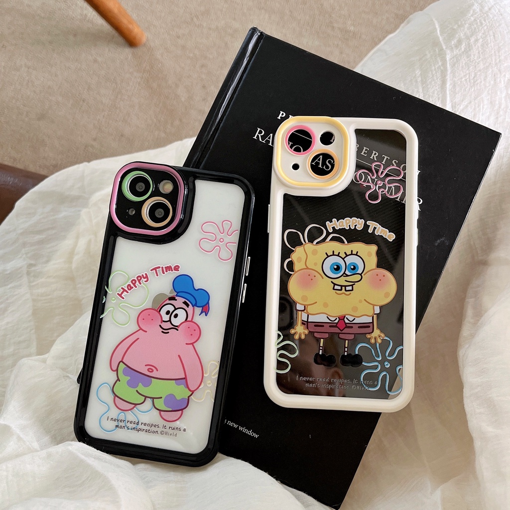 Ốp Lưng Chất Liệu TPU Trong Suốt Chống Sốc Họa Tiết Hoạt Hình Cho Apple IPhone 14 13 12 11 Pro Max