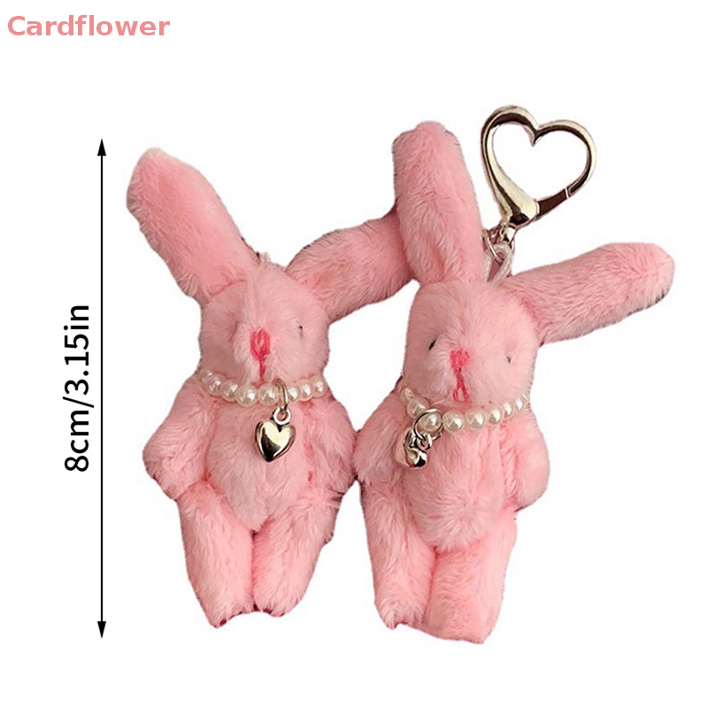 Móc Khóa Hình Thỏ Bông Đáng Yêu Y2K Mới