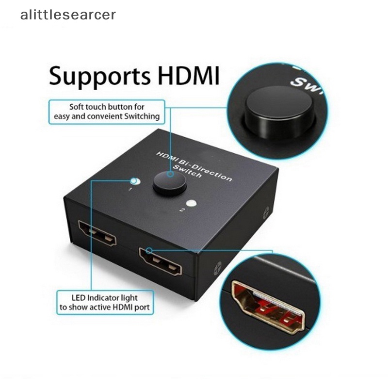 Bộ Chia 2 Cổng HDMI 2x1 1x2 3D 4K n Chất Lượng Cao
