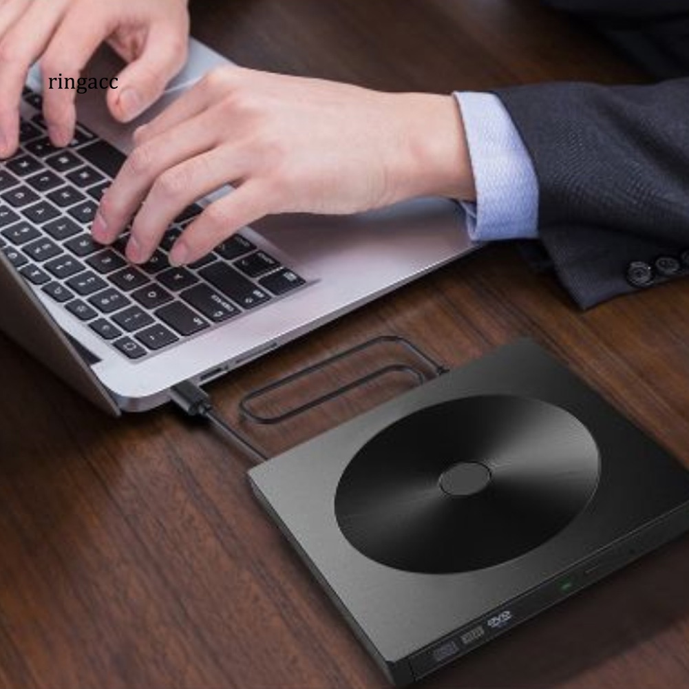 Ổ Đĩa Ngoài RGA USB 3.0 Type-C DVD VCD Cho Windows MacOS PC