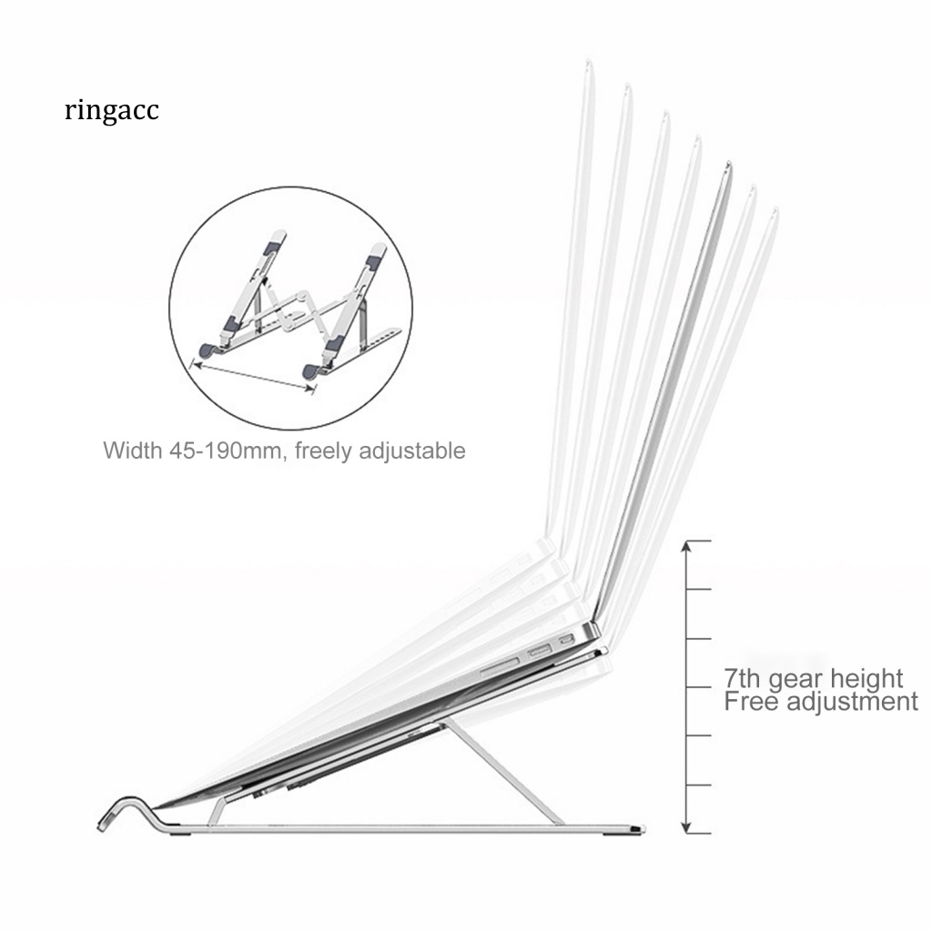 Giá Đỡ Laptop Bằng Hợp Kim Nhôm Chống Trượt Tùy Chỉnh Tiện Dụng