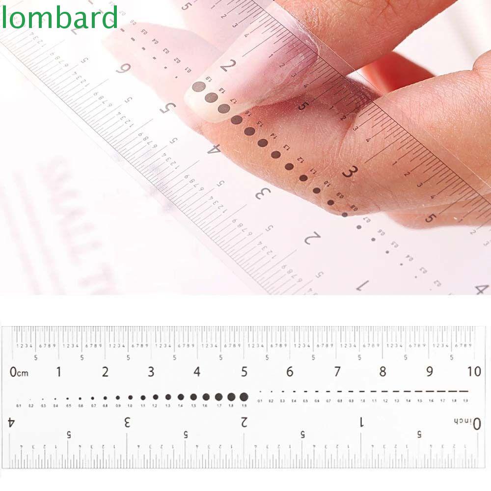 Thước Đo Kích Thước Móng Tay Giả Chuyên Dụng Cho Salon