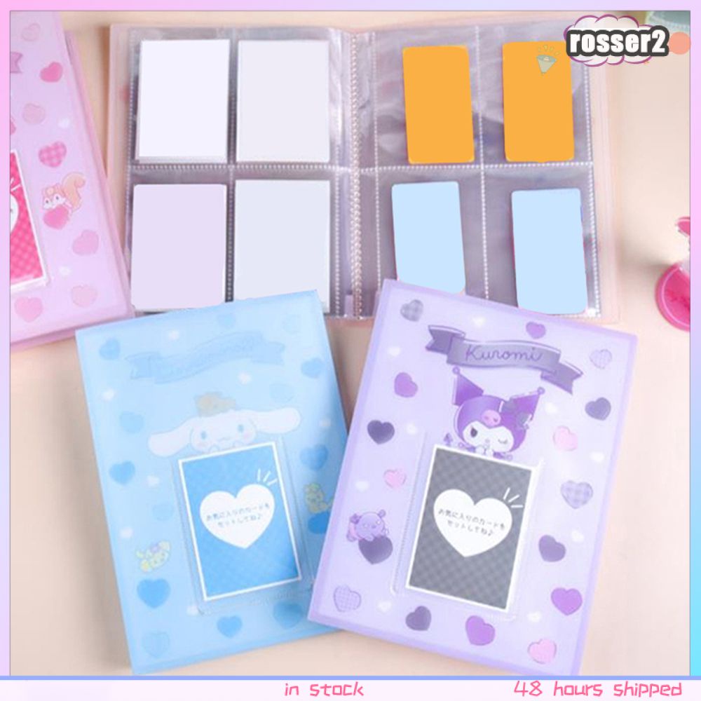 Sanrio kuromi quế chó phim hoạt hình Polaroid Lưu Trữ Ảnh cuốn sách Sao thần tượng thẻ cuốn sách goka Album-rosser2