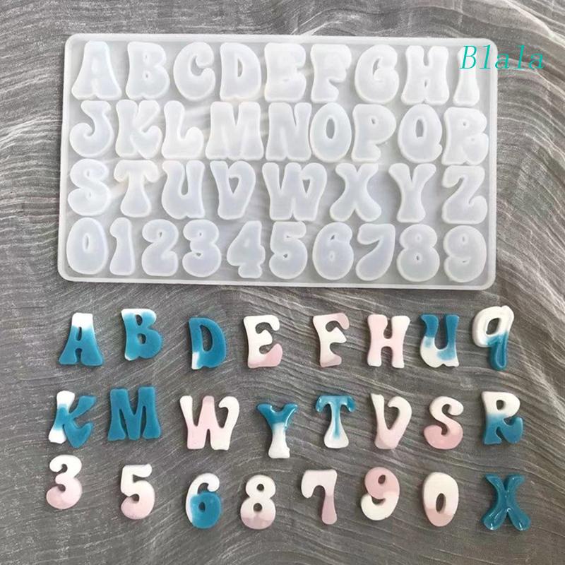 Khuôn Silicone Hình Chữ Cái / Chữ Số Làm Đồ Thủ Công DIY Trang Trí Nhà Ở / Sự Kiện