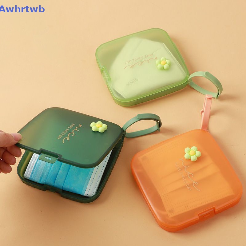 Hộp Đựng Khẩu Trang Chống Bụi Sử Dụng Một Lần Tiện Lợi Mới