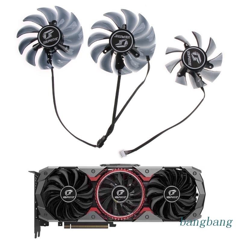 Quạt Làm Mát 89 / 75mm 4Pin Nhiều Màu Sắc RTX 2060 2070