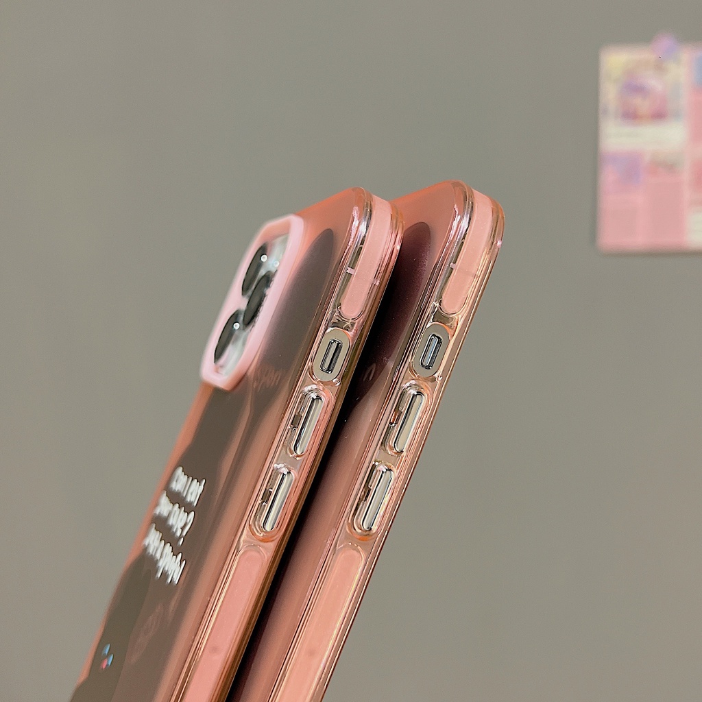 Ốp Điện Thoại TPU Mềm Trong Suốt Họa Tiết Thỏ Dễ Thương Cho iPhone 11 13 12 14 Pro Max