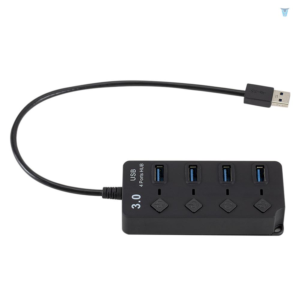Bộ Chia 4 Cổng USB 3.0 Tốc Độ Cao 5Gbps Đa Cổng USB Cho Máy Tính