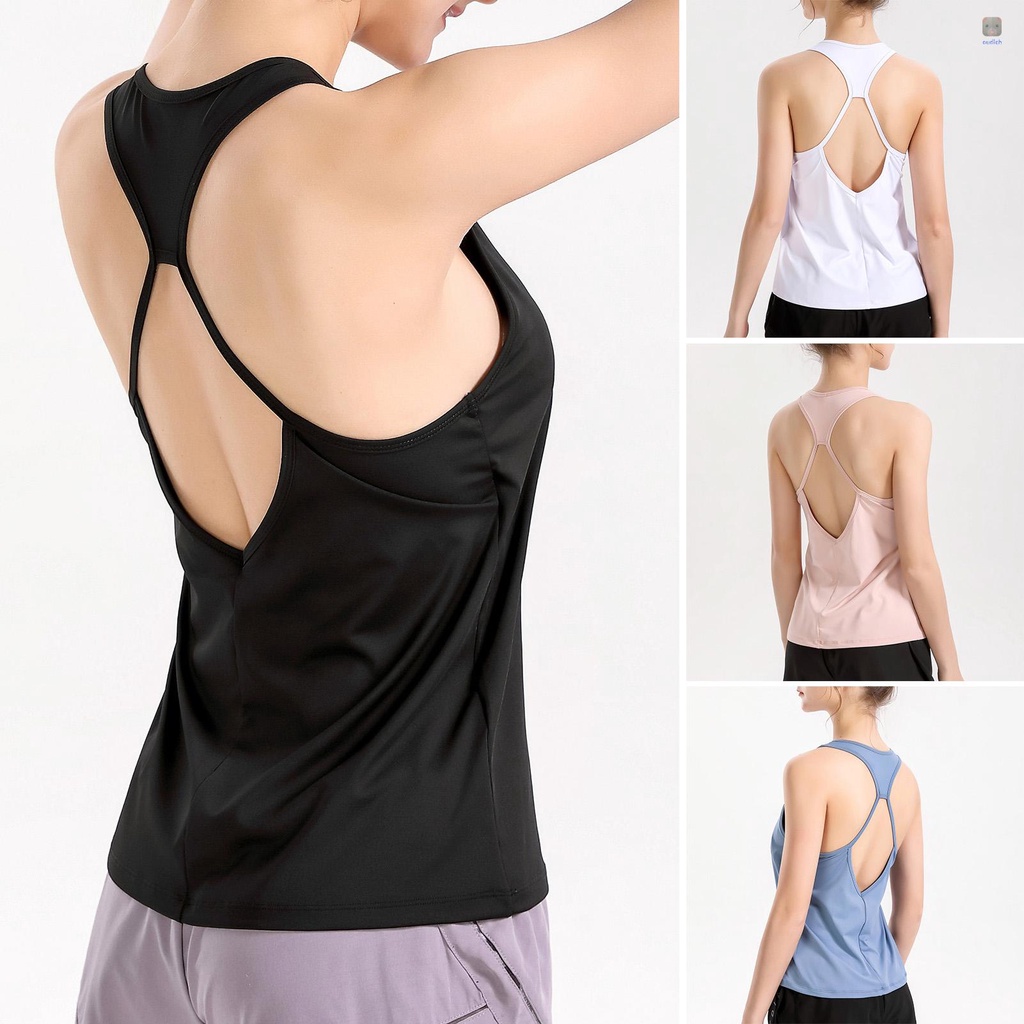 Áo Ngực Thể Thao 2 Trong 1 Có Đệm Mút Nâng Ngực Tháo Rời Được Dành Cho Nữ