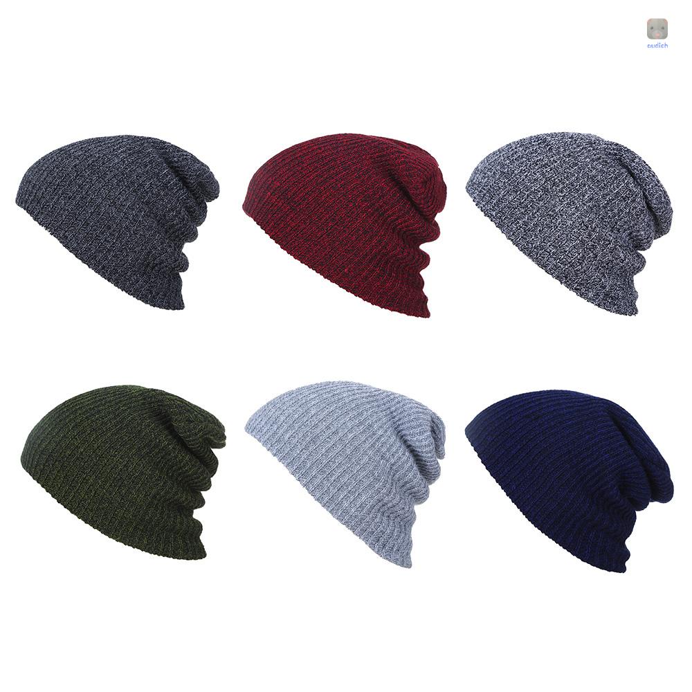 Mũ Đan Len Mềm Mại Giữ Ấm Mùa Đông Cho Nam