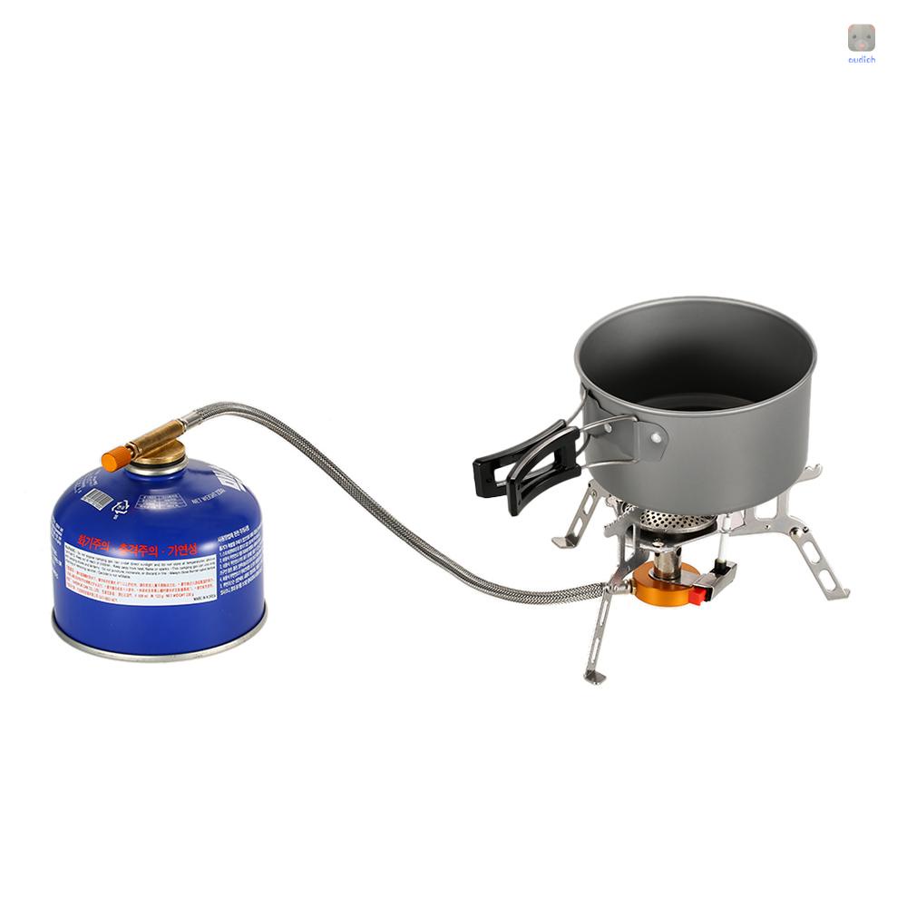 Bếp Gas Bằng Thép Không Gỉ Có Thể Gấp Gọn Tiện Dụng Khi Đi Cắm Trại