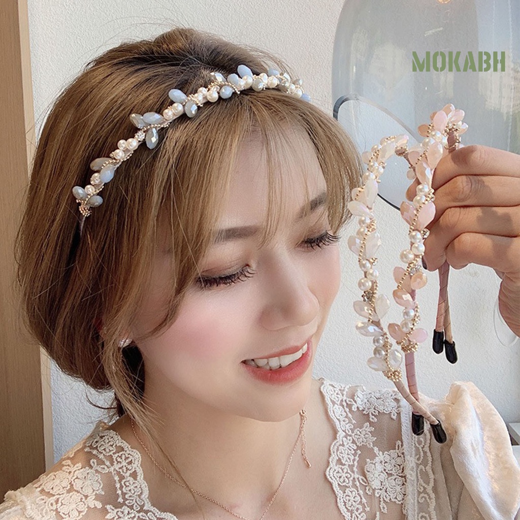 Kẹp Tóc Đính Ngọc Trai Giả Chống Trượt Nhiều Kiểu Dáng Thời Trang